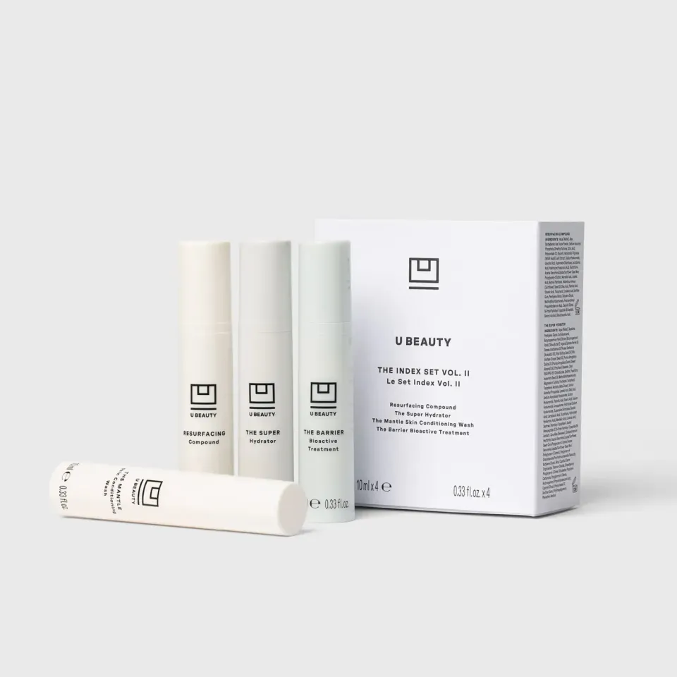 U Beauty Index Gesichtspflege Set 4x10ml feuchtigkeitsspendend