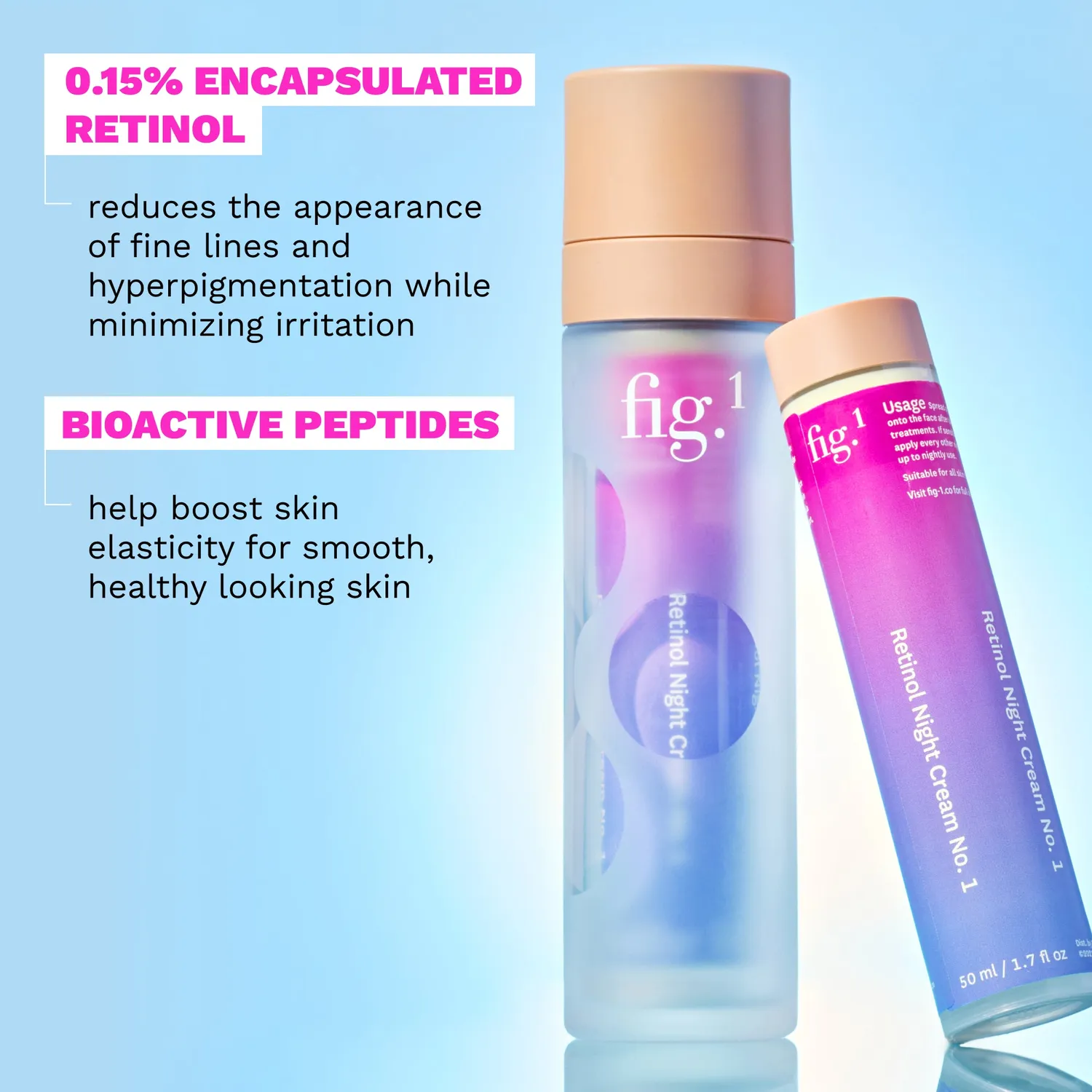 Fig.1 Beauty Retinol Night Cream Level 1 Nachtcreme mild