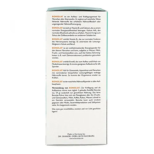 DR. GRANDEL Bonolat Nährstoff-Pulver 500 g mit Vitamin E