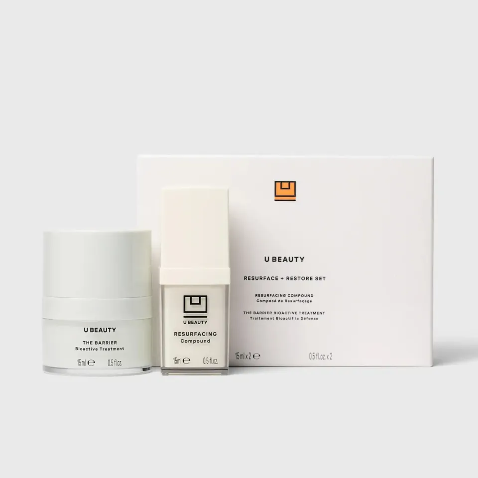 U Beauty Resurface Restore Set 2x15ml glättend