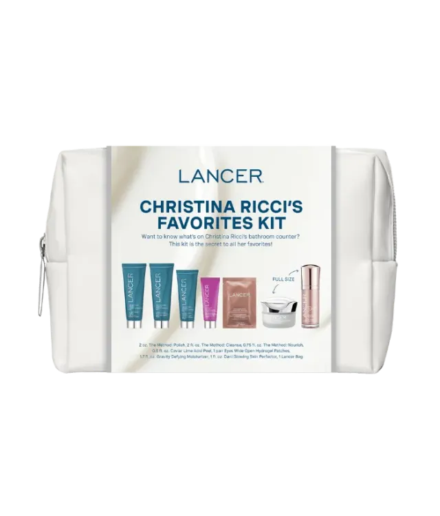 Lancer Christina Ricci Favorites Kit Gesichtspflegeset