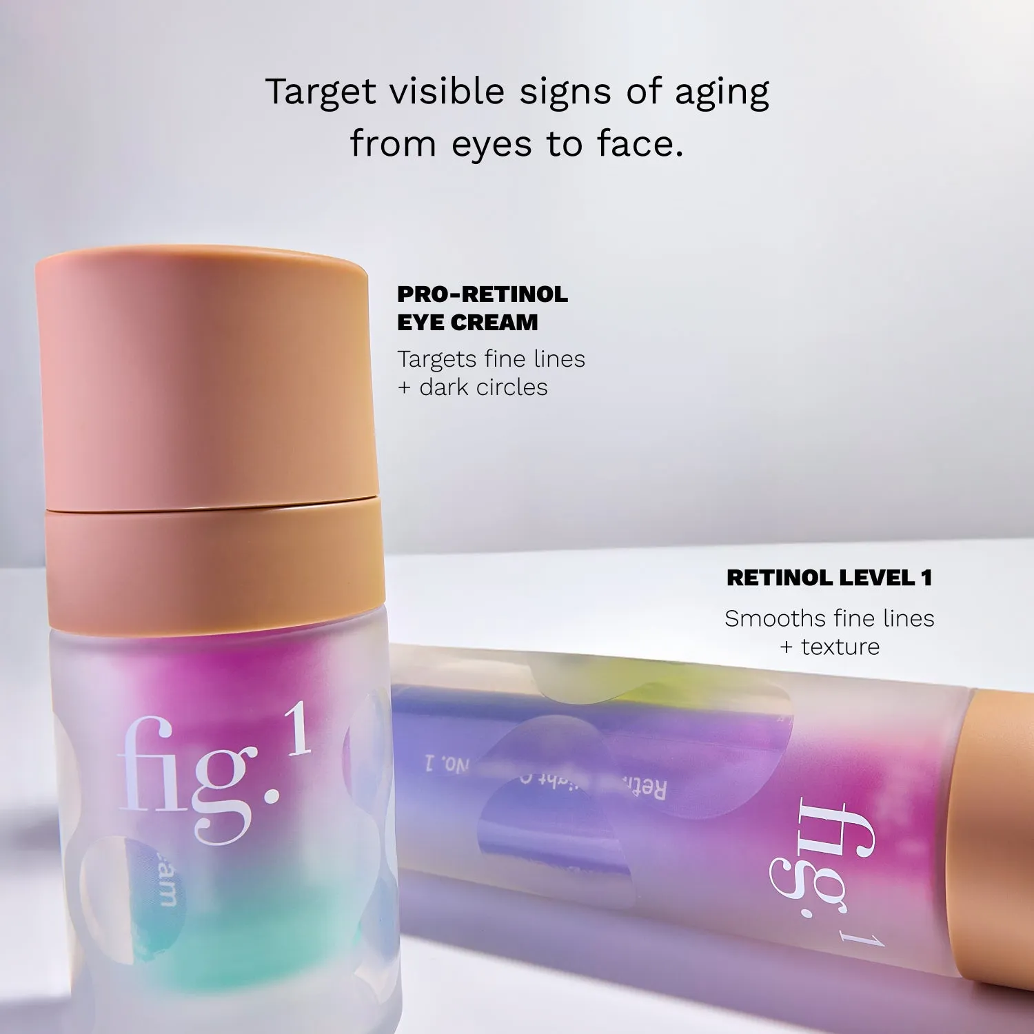 Fig.1 Beauty Firming Set Augen Gesichtscreme Retinol
