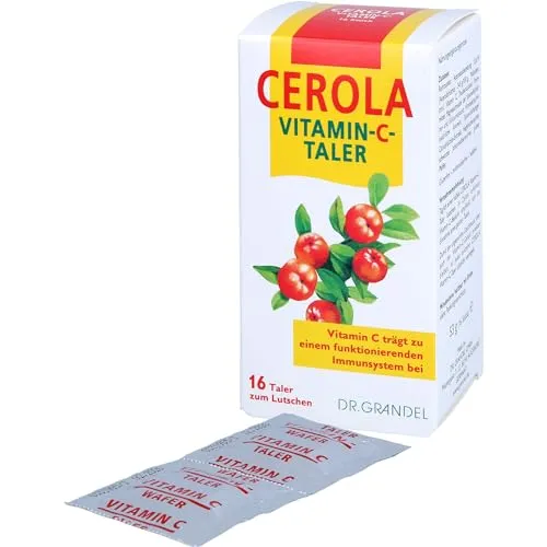 Dr. Grandel Cerola Vitamin C Taler 16 St Lutschtabletten