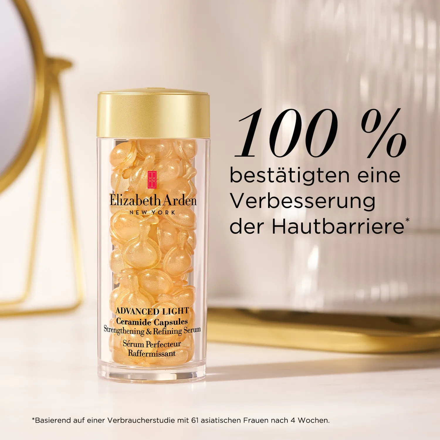 Elizabeth Arden Ceramide Light Serum 30 Kapseln Poren