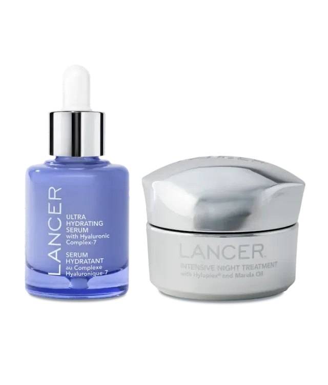 Lancer Hydration Recovery Duo Serum Nachtpflege Hyaluron
