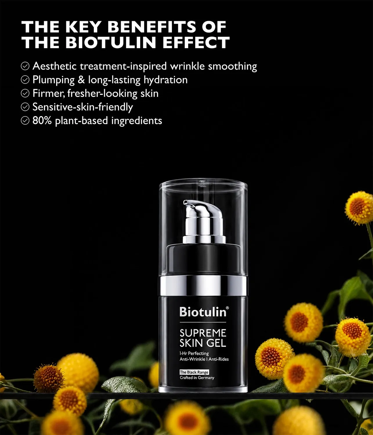 Biotulin Supreme Skin Gel Gesichtsserum glättend