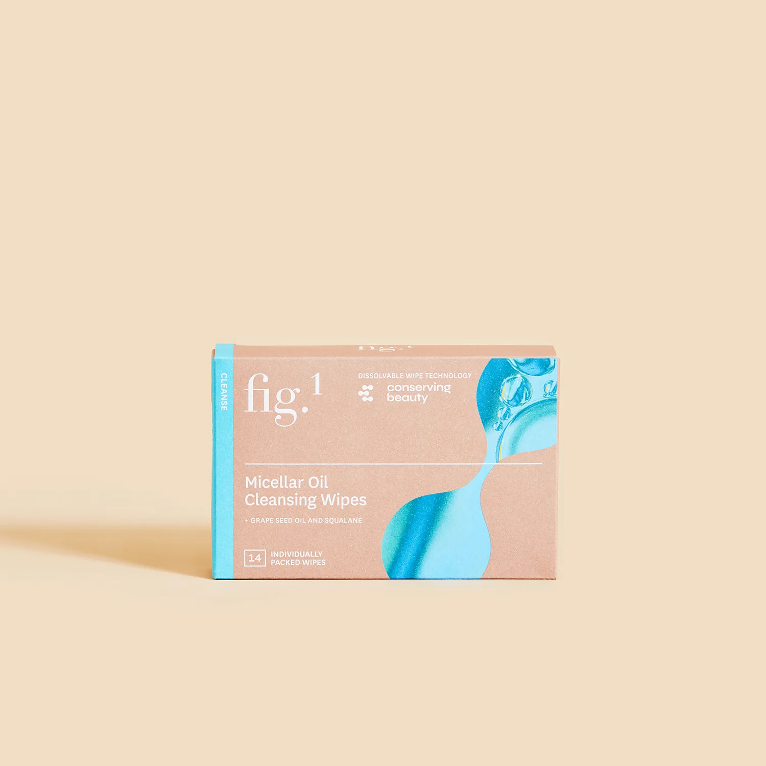 Fig.1 Beauty Micellar Oil Reinigungstücher auflösbar