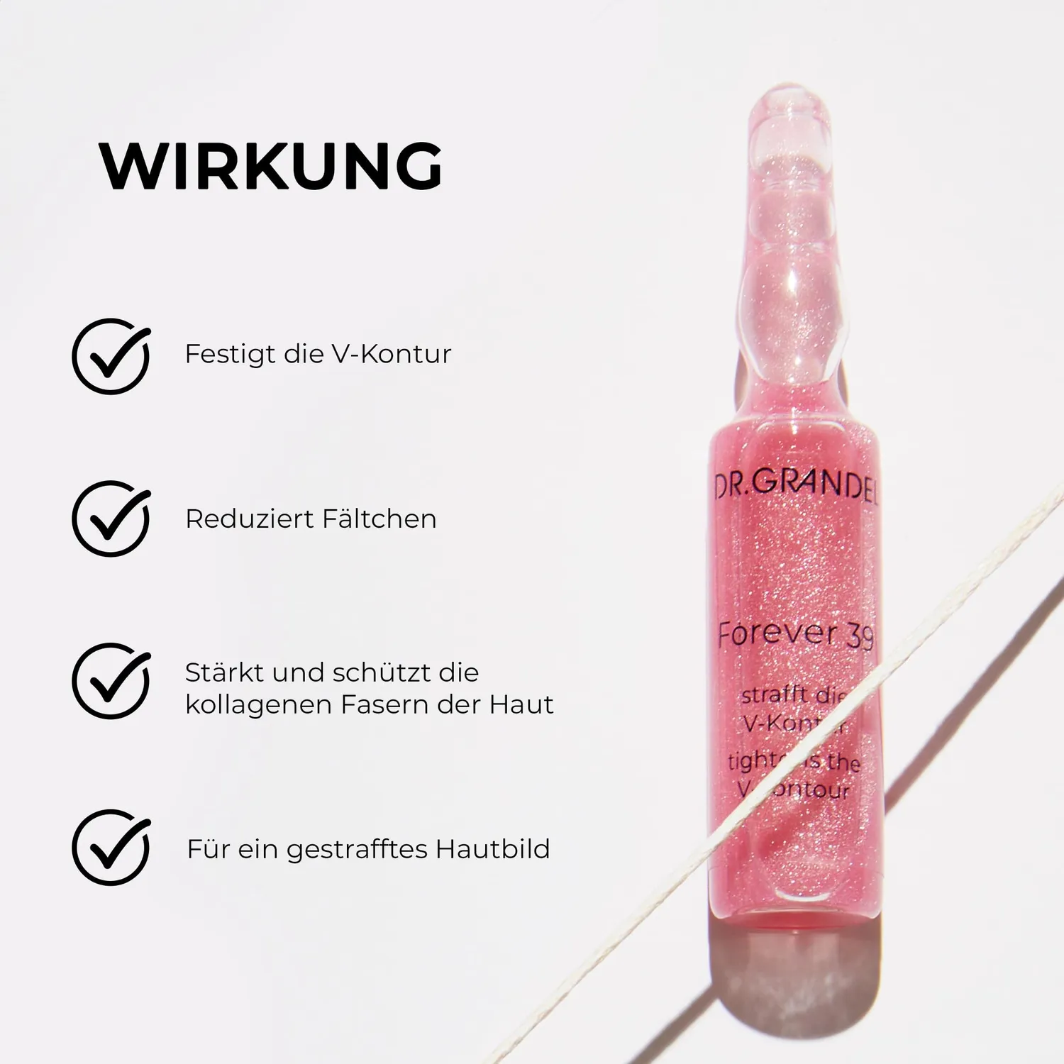 Dr. Grandel Forever 39 Ampullen 3x3 ml straffend Glow