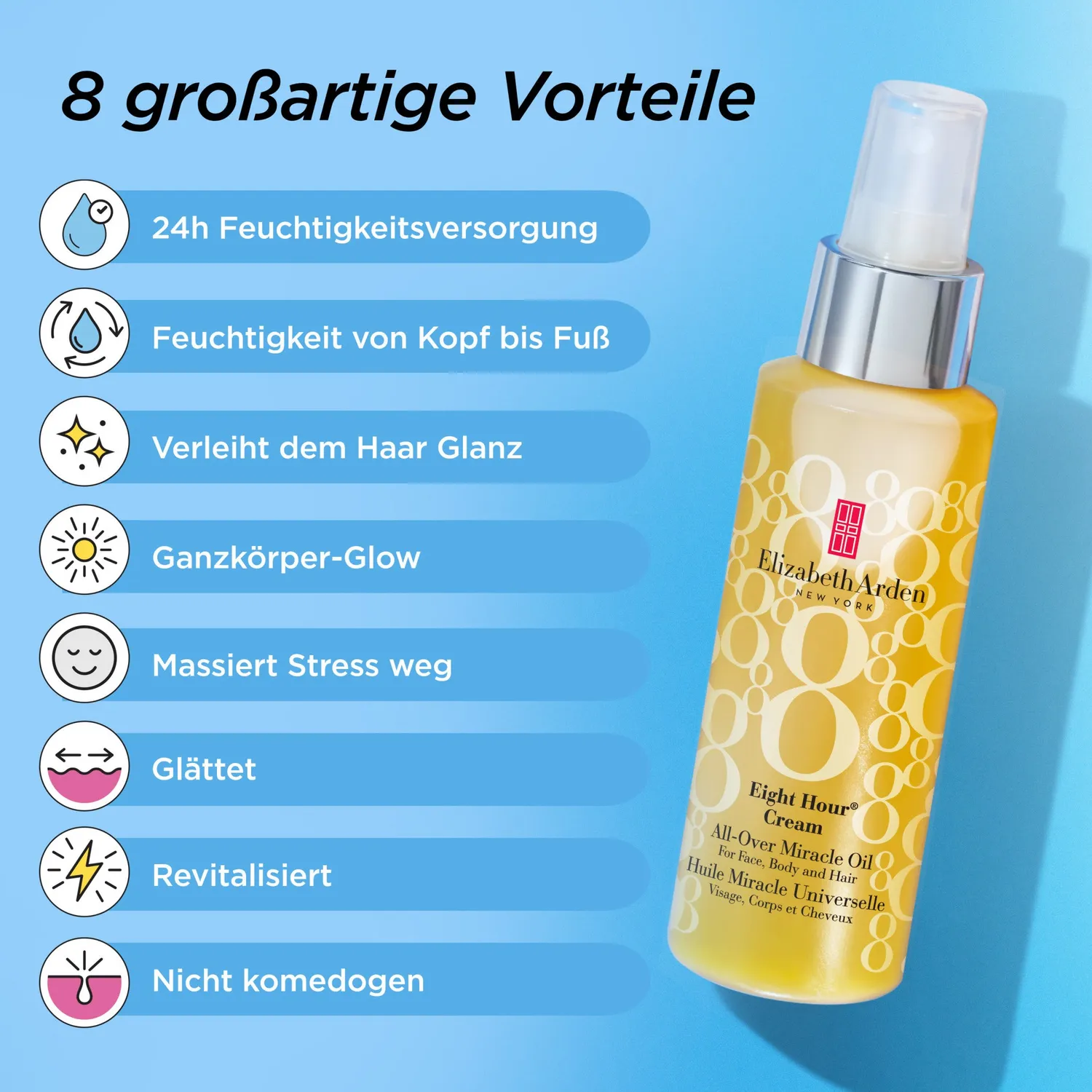 Elizabeth Arden Eight Hour Miracle Oil 100ml multifunktional