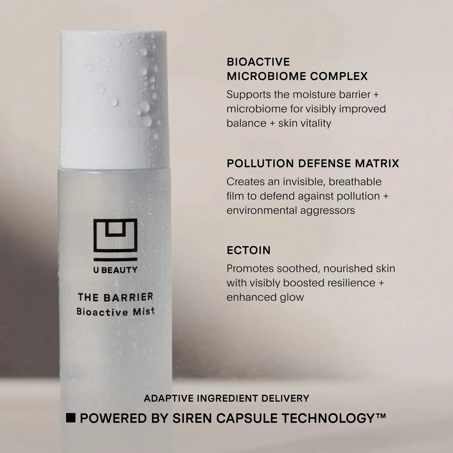 U Beauty The Barrier Bioactive Mist Spray 100ml Hydration