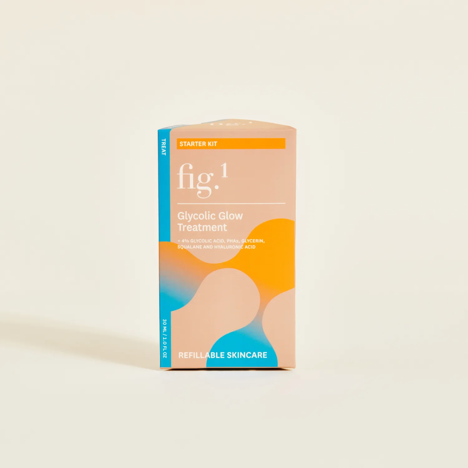 Fig.1 Glycolic Glow Treatment Peeling Starter Kit 4% Glykolsäure