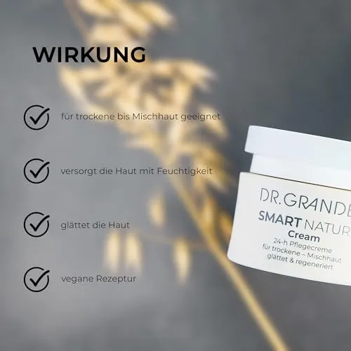 DR. GRANDEL Smart Nature Cream 24h Gesichtscreme 50ml vegan
