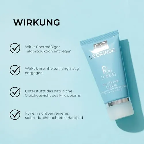 DR. GRANDEL Puricode Purifying Cream Gesichtscreme mattierend