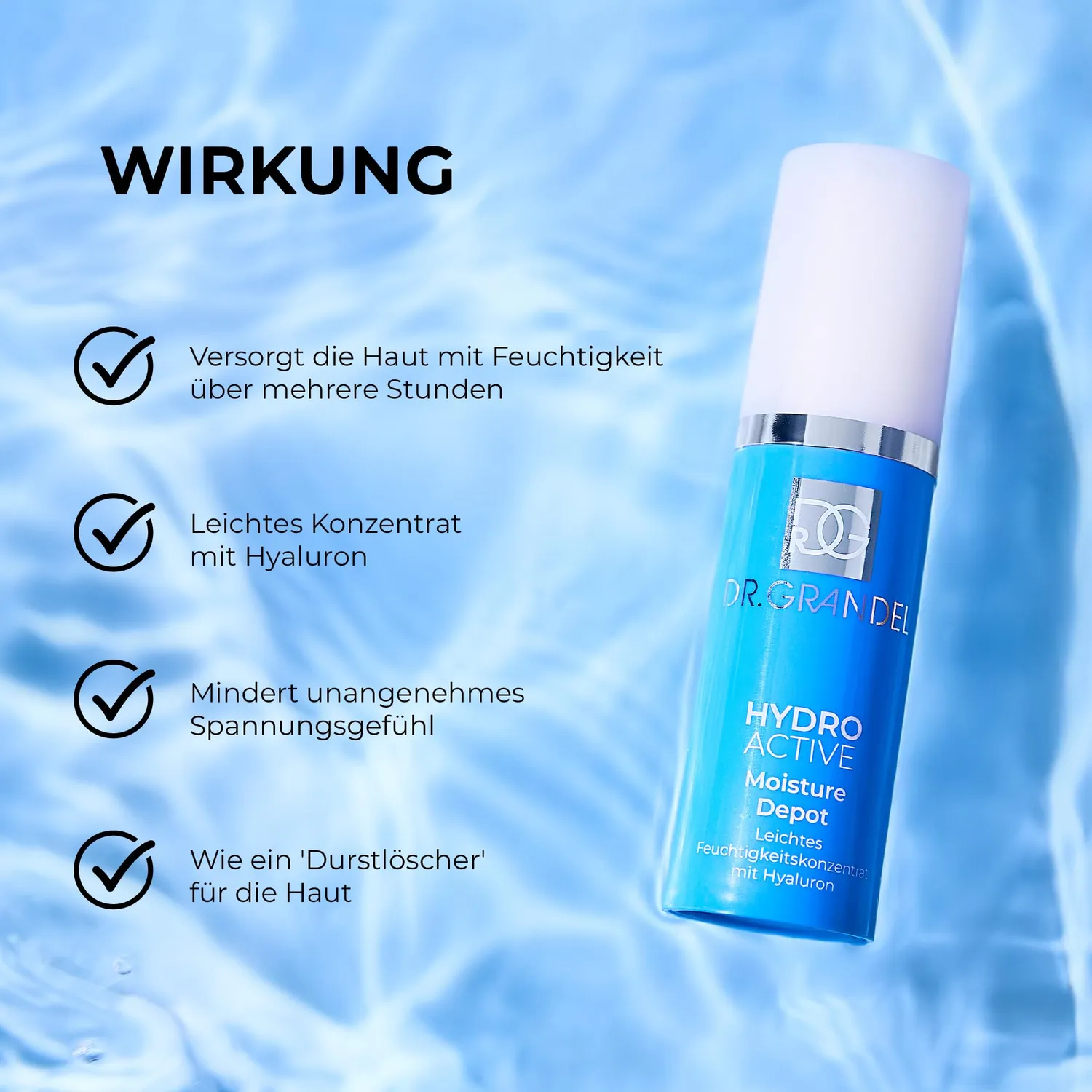 DR. GRANDEL Hydro Active Moisture Depot Serum 30 ml Hyaluron