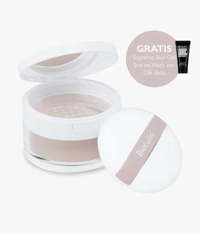 Biotulin Hydrolon Loose Powder transparent mit Spilanthol