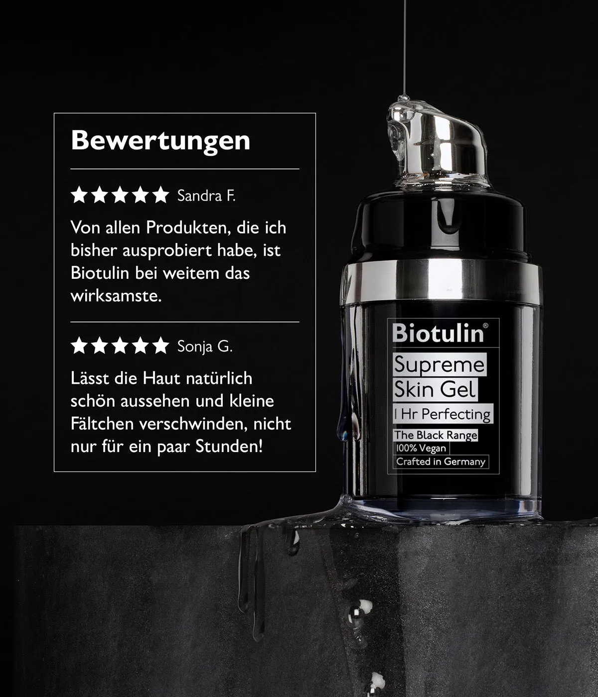 Biotulin Supreme Skin Gel Gesichts-Gel mit Spilanthol