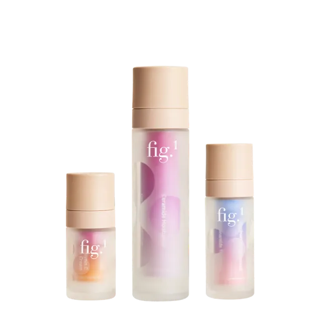 Fig.1 Soothing Brightening Pflegeset Niacinamid Vitamin C beruhigend