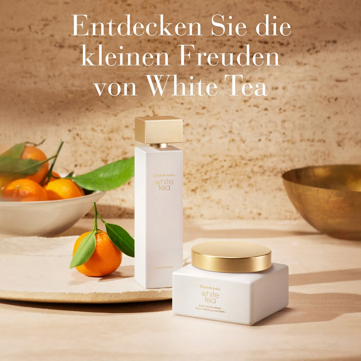 Elizabeth Arden White Tea Body Water Cream Körpercreme 225ml zart