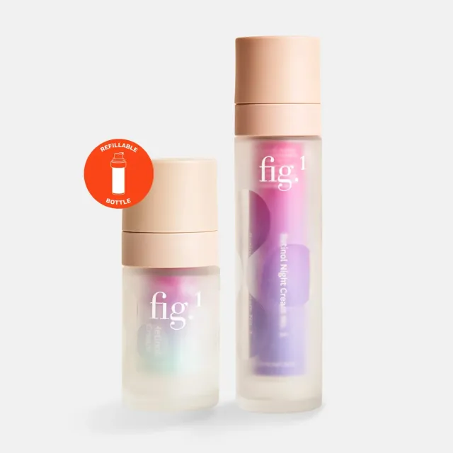 Fig.1 Beauty Firming Set Augen Gesichtscreme Retinol