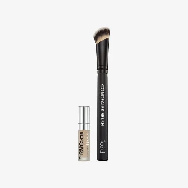 Rodial Banana Lowlighter Mini Concealer Pinsel Set