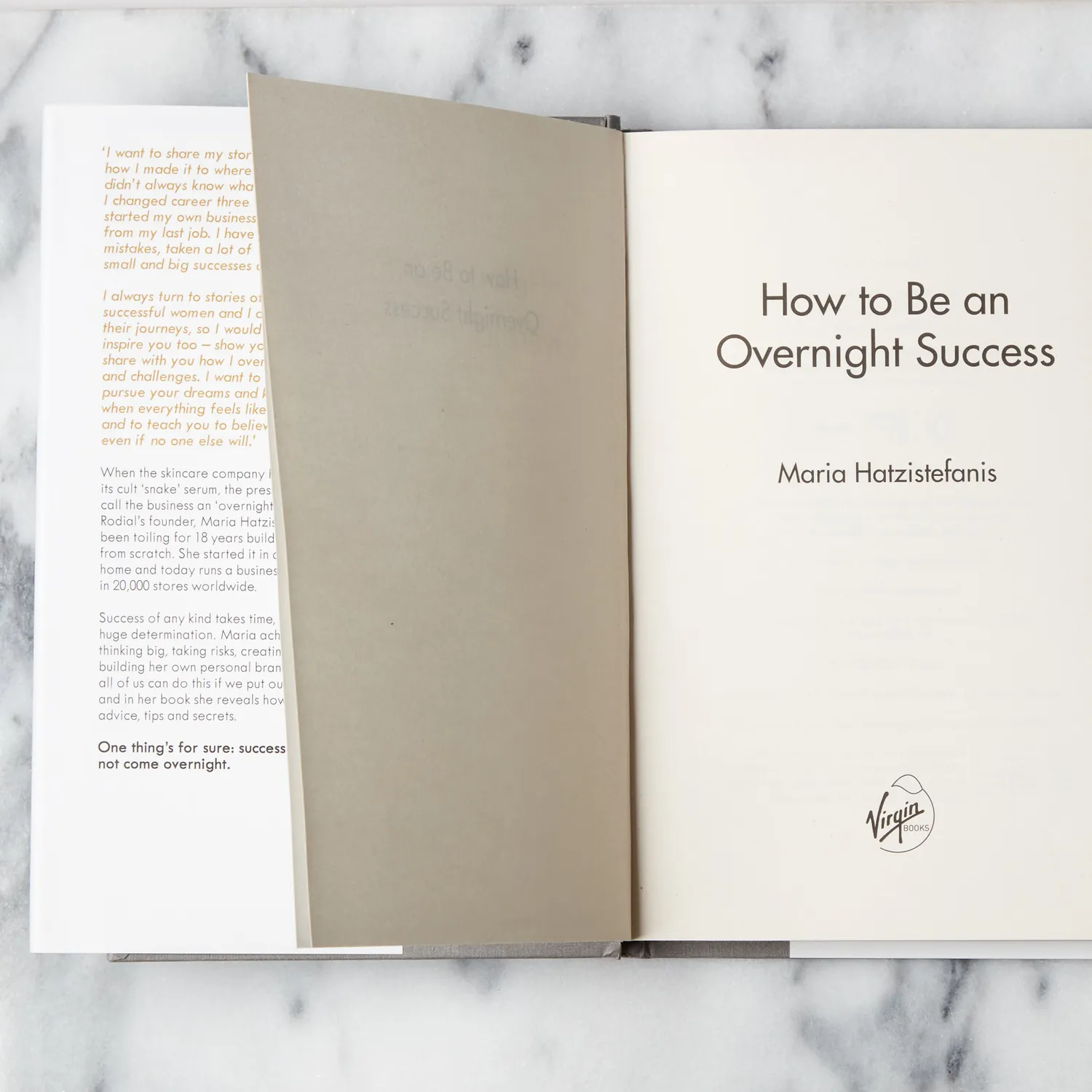 Rodial How to Be an Overnight Success Buch Business