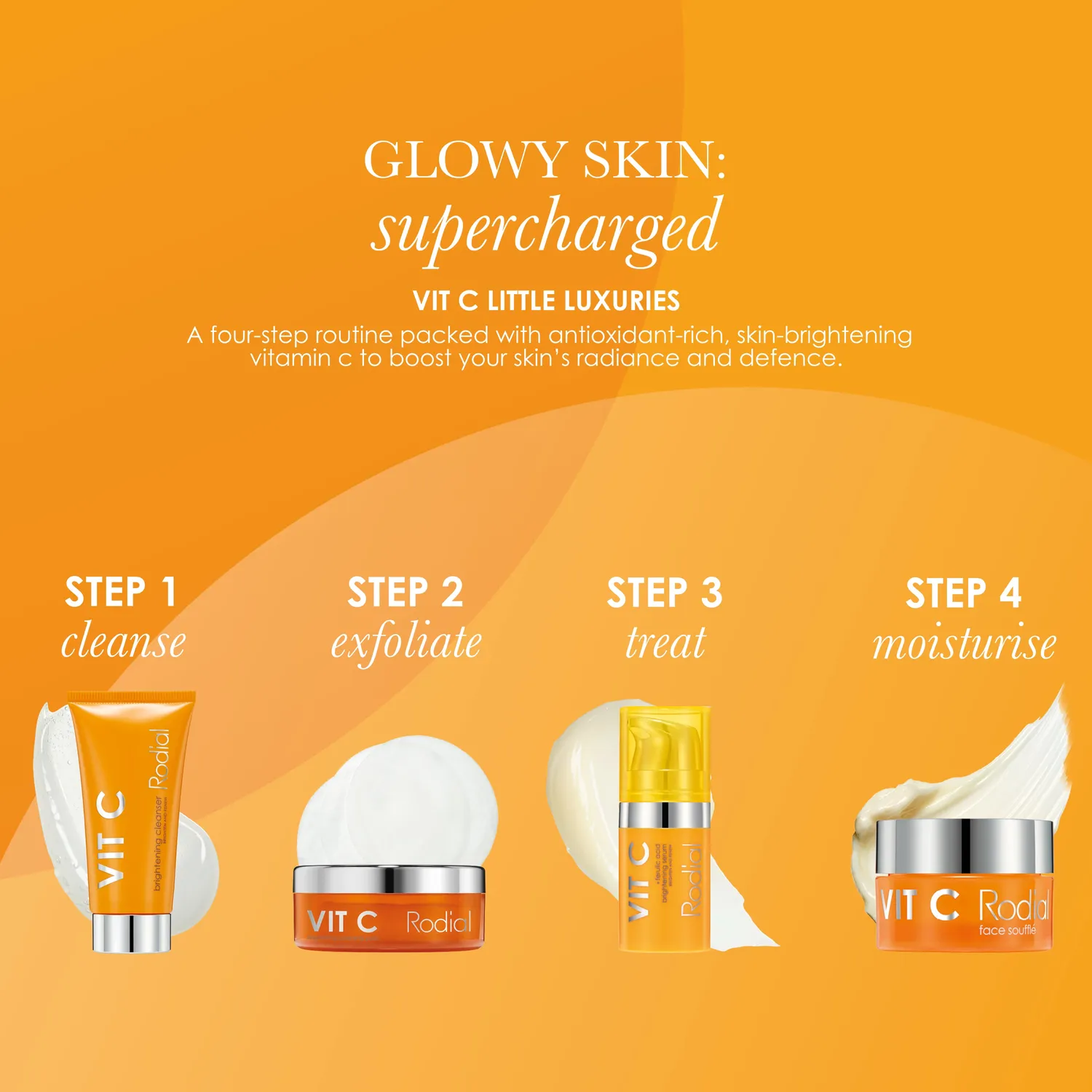 Rodial Vit C Little Luxuries Kit Set 4-teilig strahlend