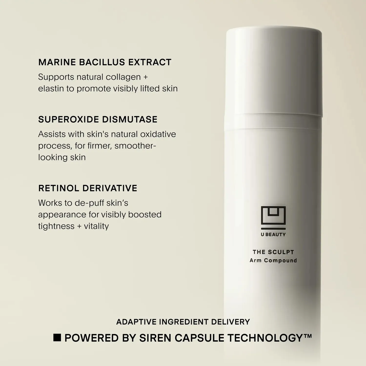 U Beauty Sculpt Arm Compound Körperlotion 120ml straffend