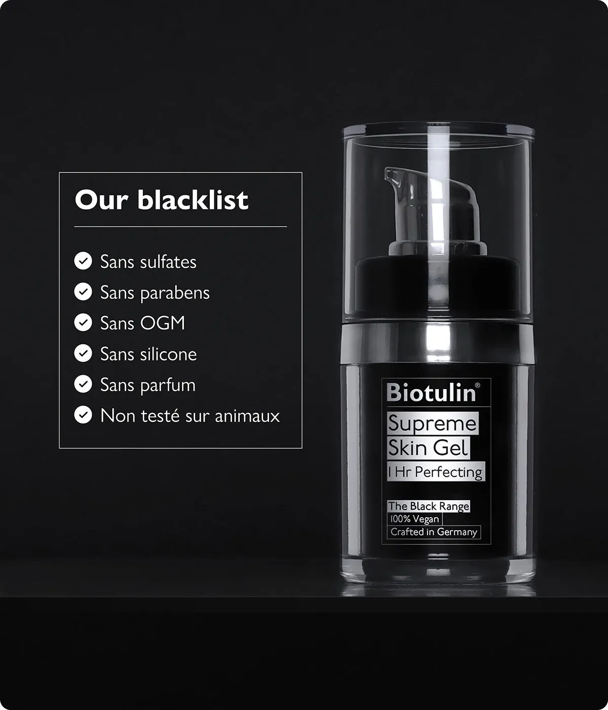Biotulin Supreme Skin Gel Gesichts-Gel glättend