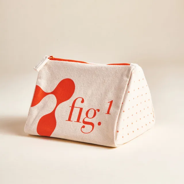 Fig.1 Beauty Organic Cotton Canvas Kosmetiktasche Bio-Baumwolle