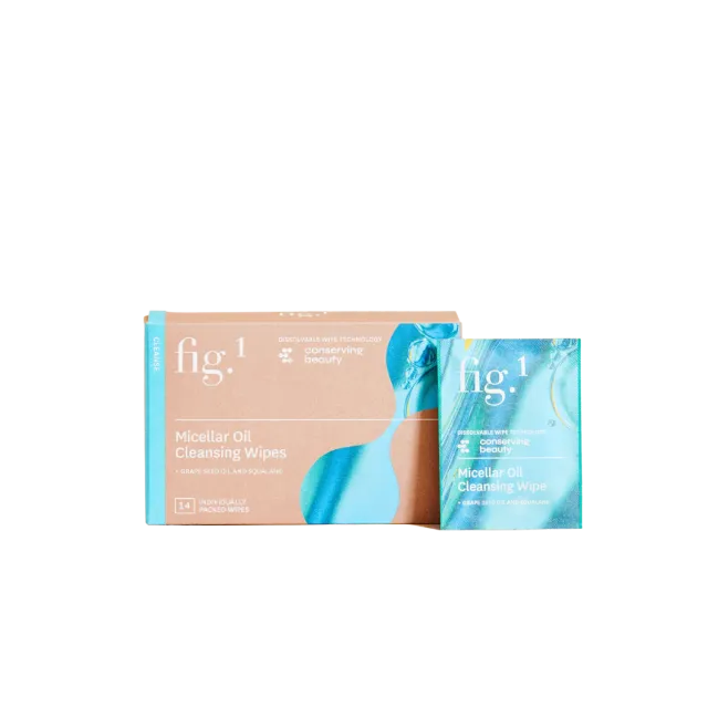 Fig.1 Beauty Micellar Oil Reinigungstücher auflösbar