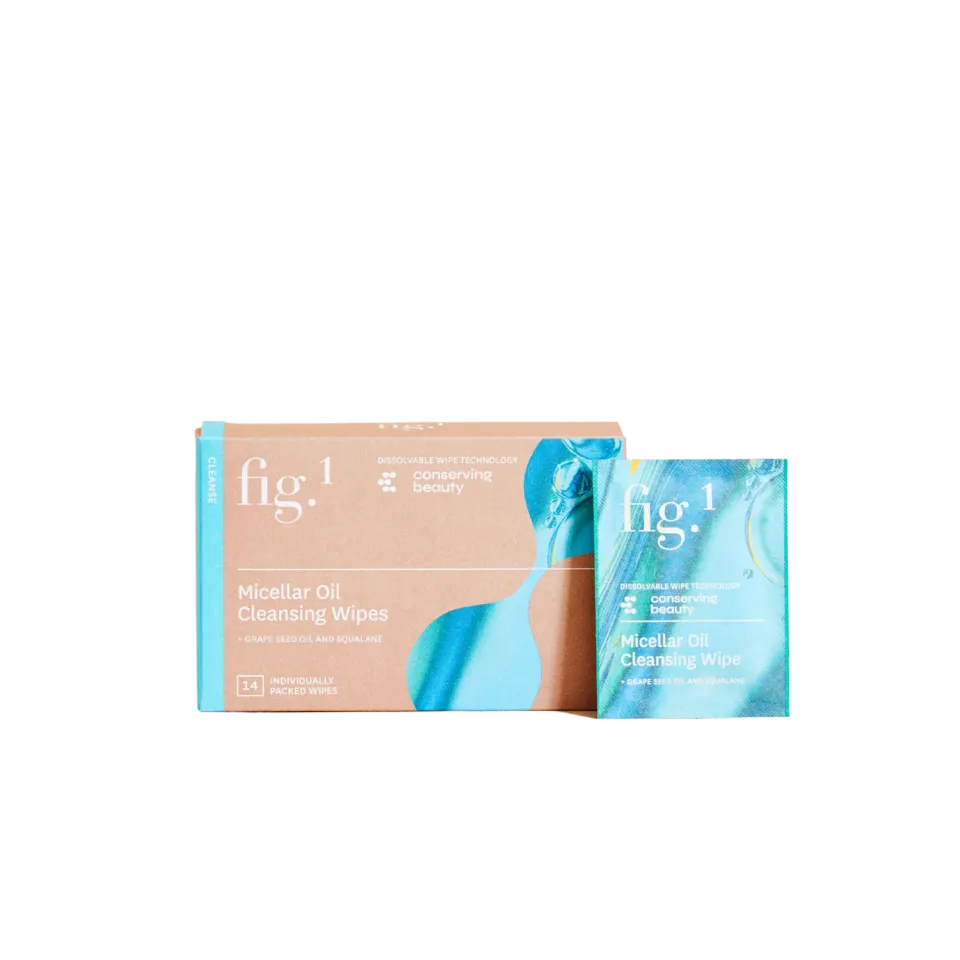 Fig.1 Beauty Micellar Oil Reinigungstücher auflösbar