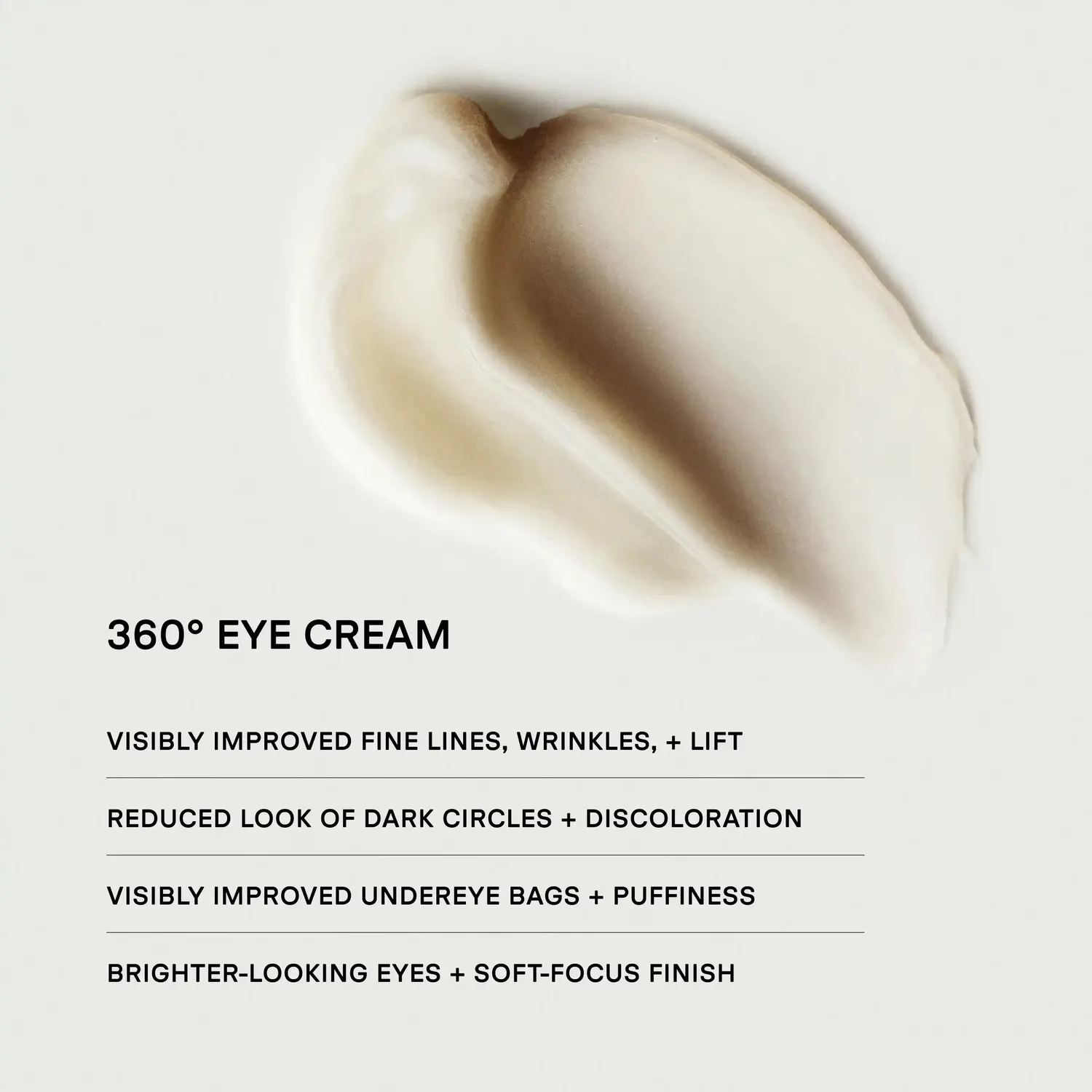 U Beauty RETURN Eye Concentrate Augencreme 15ml glättend
