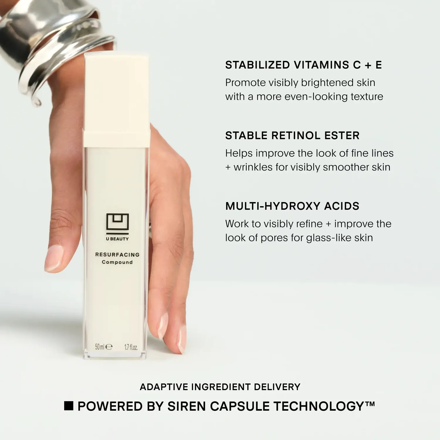U Beauty Resurfacing Compound Serum 50ml klärend