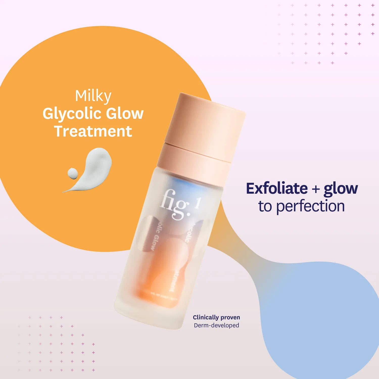 Fig.1 Glycolic Glow Treatment Peeling Starter Kit 4% Glykolsäure