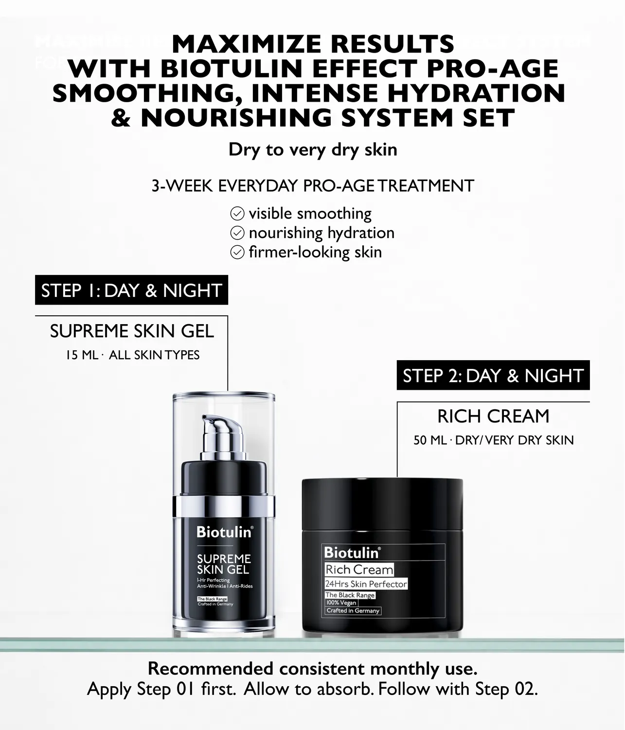 Biotulin Supreme Skin Gel Gesichtsserum Spilanthol