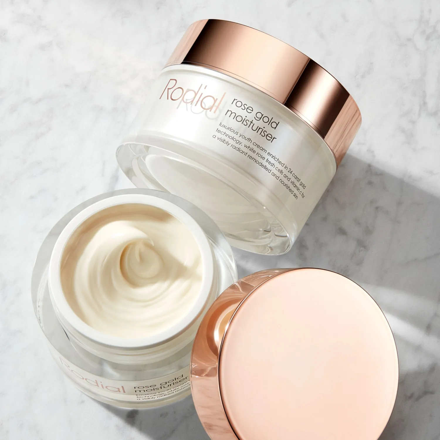 Rodial Rose Gold Moisturiser Creme 24 Karat Gold strahlend