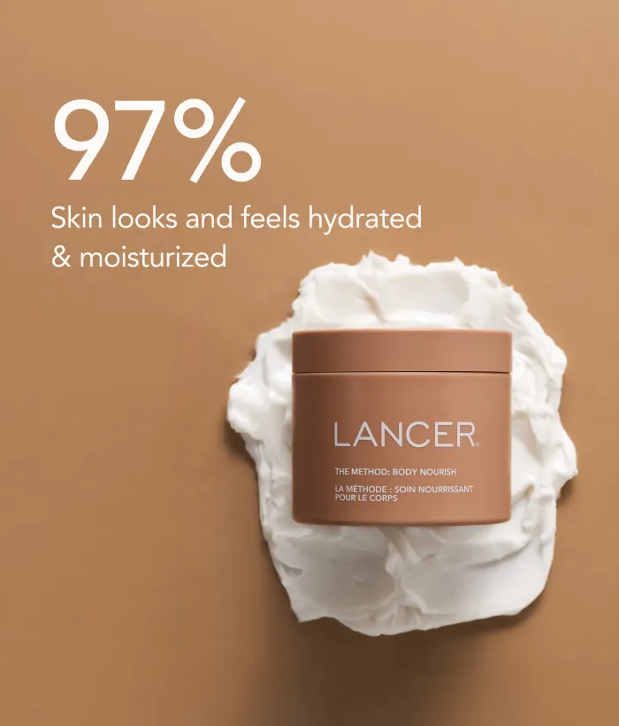 Lancer The Method Body Nourish Körpercreme 10% Glycolsäure