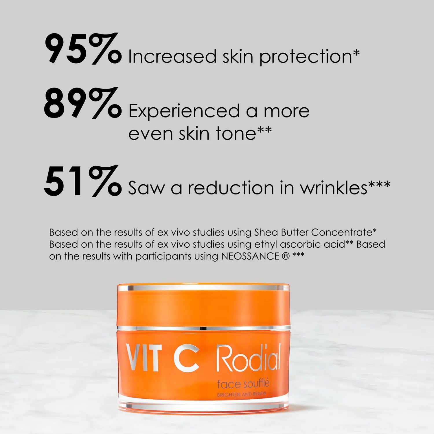 Rodial Vit C Face Soufflé Gesichtscreme Sheabutter