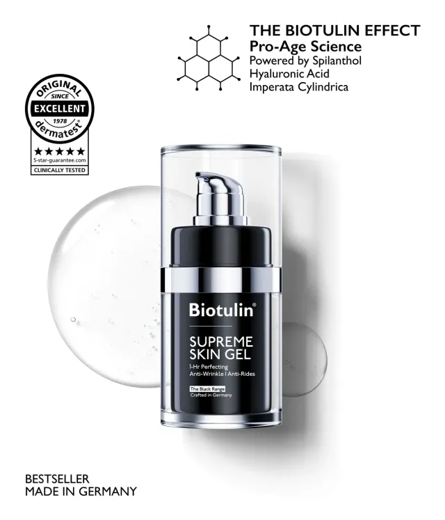 Biotulin Supreme Skin Gel Serum mit Hyaluron