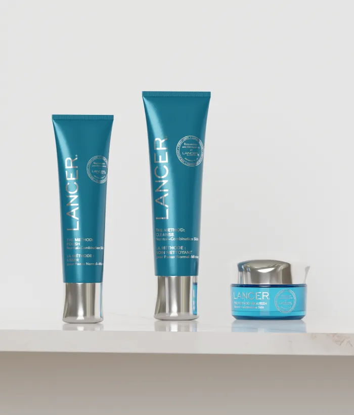 Lancer The Method Set Gesichtspflege normale Haut 3-teilig