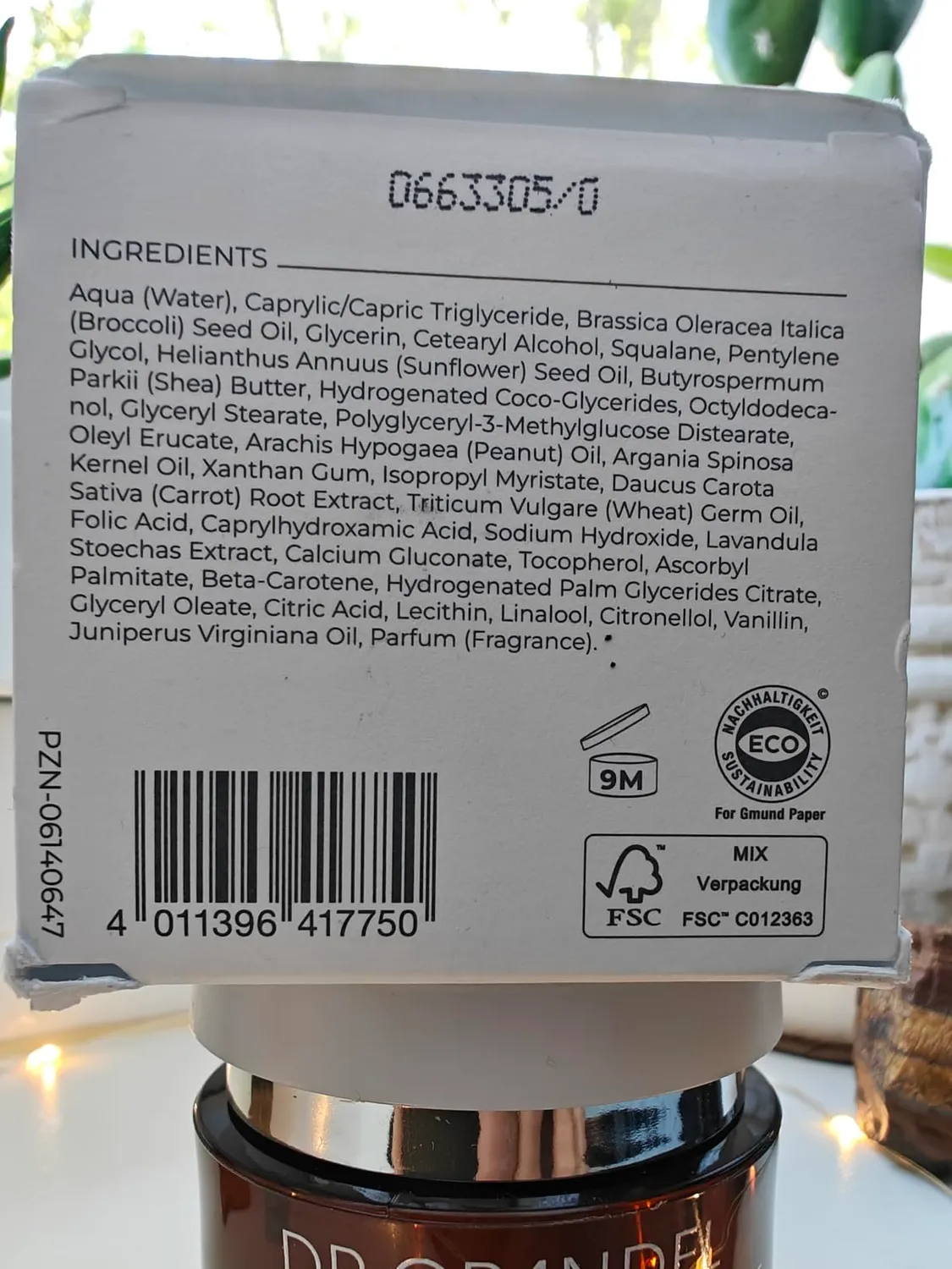 DR. GRANDEL Elements of Nature Anti Age Gesichtscreme 50 ml 24h
