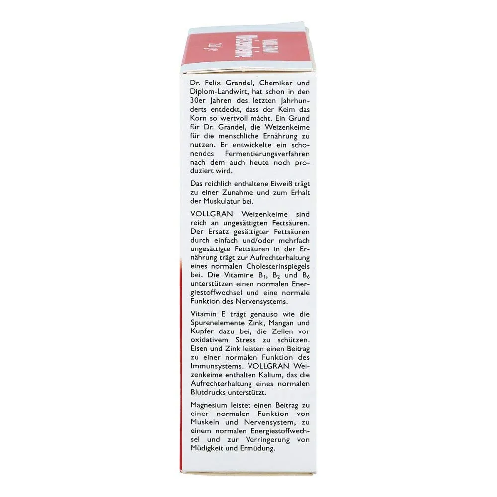 Dr. Grandel Vollgran Weizenkeime Premium 250 g fermentiert
