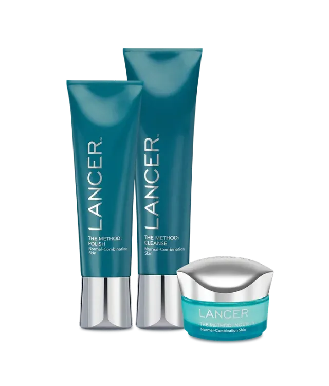 Lancer The Method Set Gesichtspflege normale Haut 3-teilig