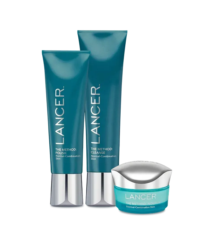 Lancer The Method Set Gesichtspflege normale Haut 3-teilig