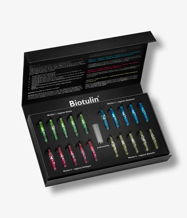 BIOTULIN Facelift Vegane Ampullen Gesichtsserum Kur