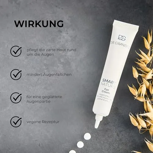 DR. GRANDEL Smart Nature Eye Cream Augencreme 20 ml Hafer