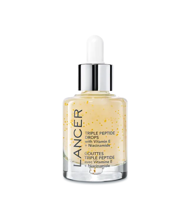 Lancer Triple Peptide Drops Serum 1 oz straffend