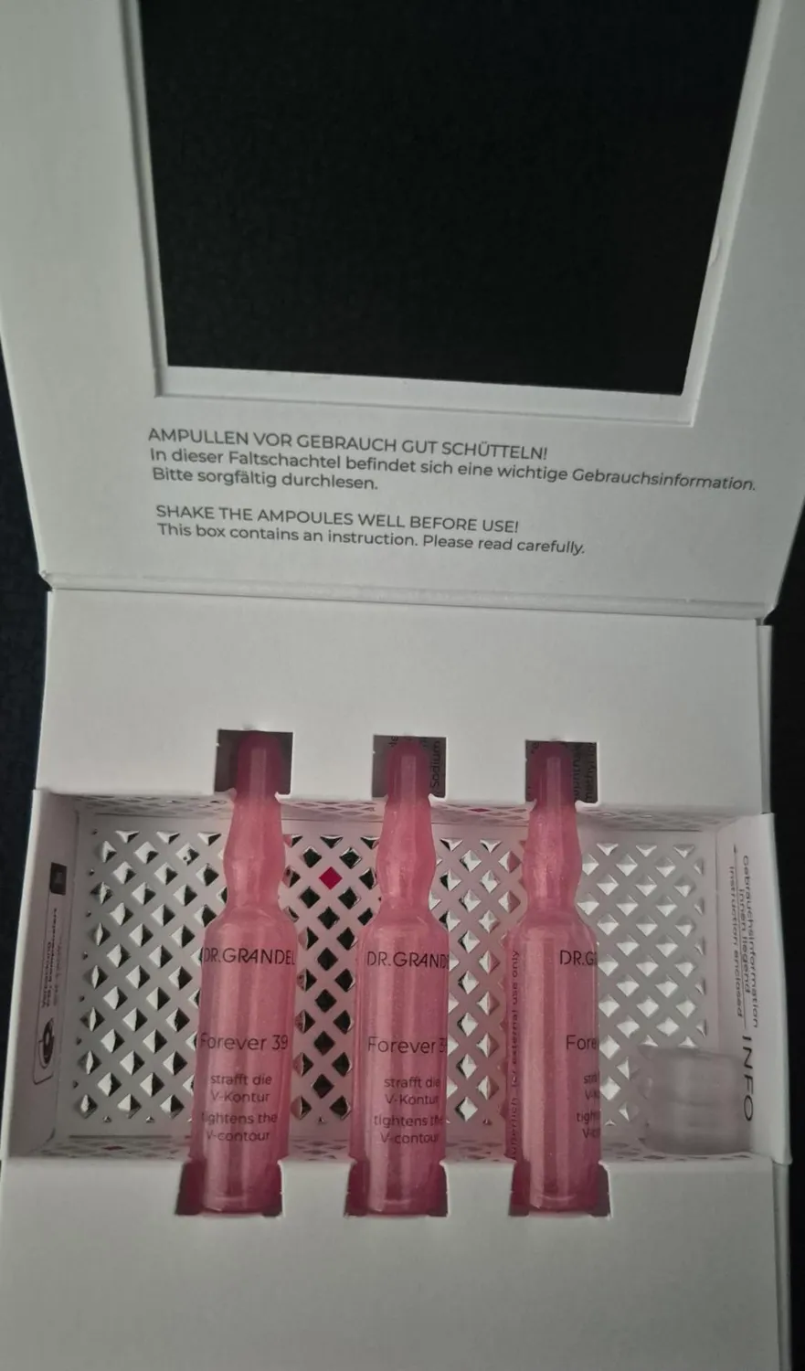 Dr. Grandel Forever 39 Ampullen 3x3 ml straffend Glow