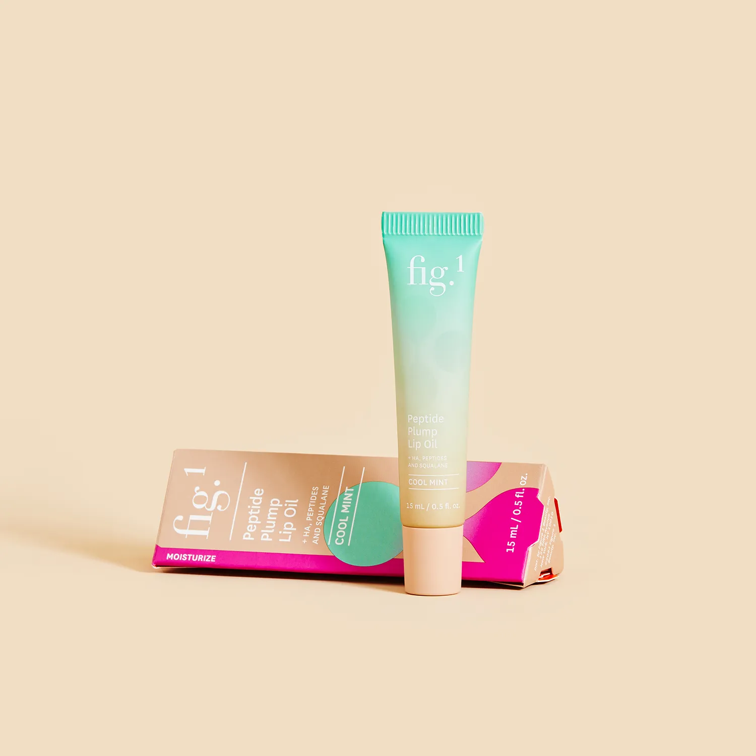 Fig.1 Beauty Peptide Plump Lippenöl Mint vegan