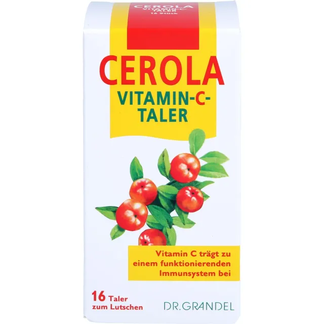 Dr. Grandel Cerola Vitamin C Taler 16 St Lutschtabletten